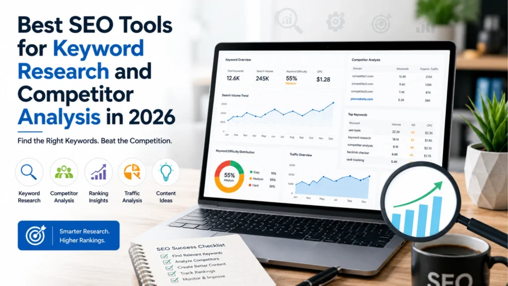 Best SEO Tools for Keyword Research and Competitor Analysis in 2026